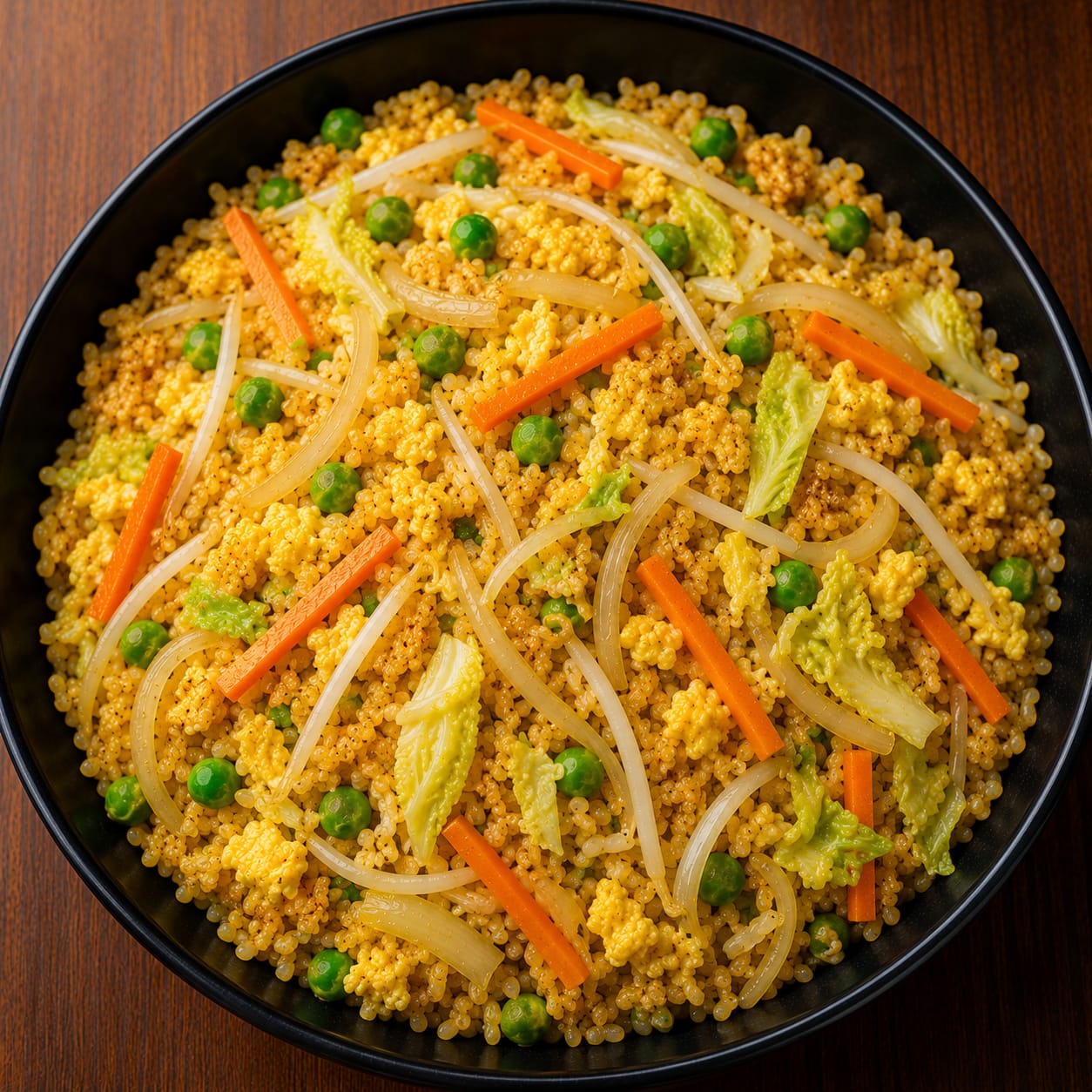 Gebratener Reis mit Vegetarisch